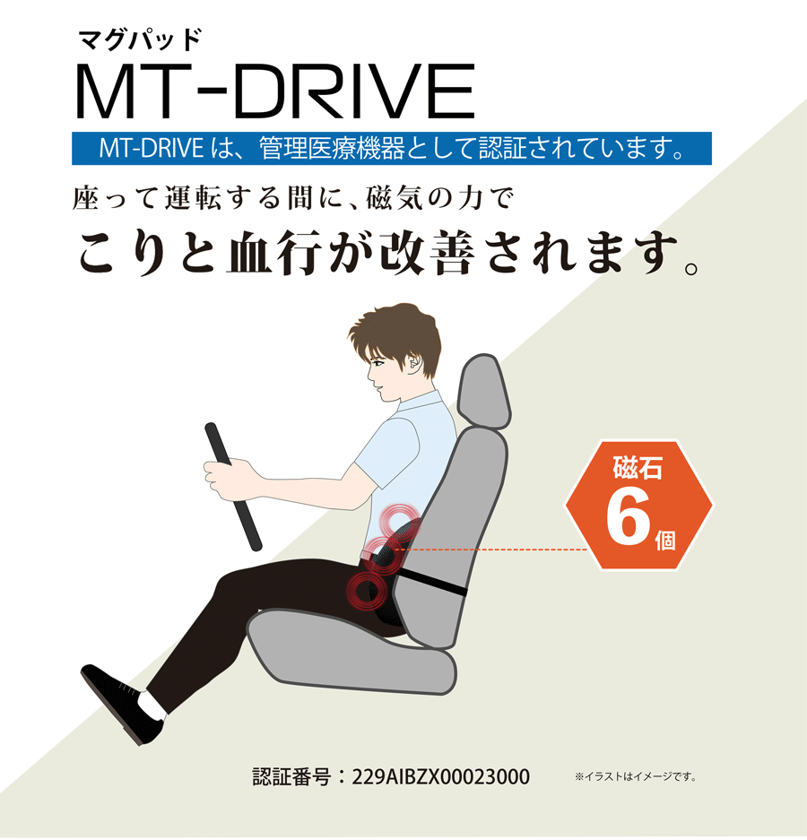 MT-DRIVEの効果はコリと血行の改善