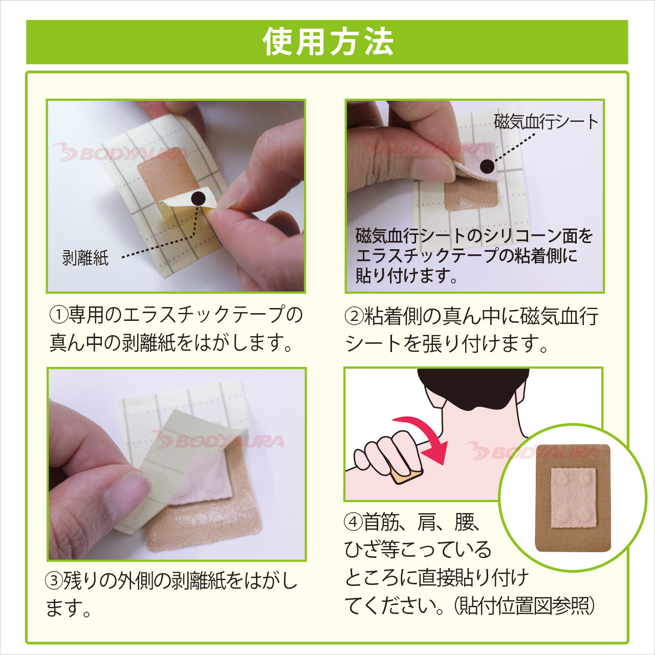 オーラバン４の使い方